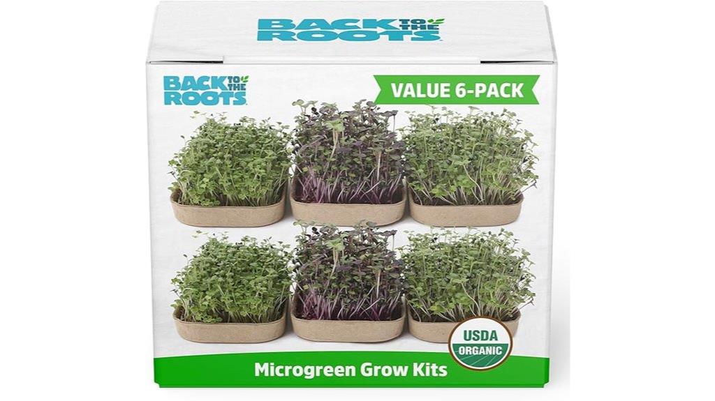 microgreen grow kit pack