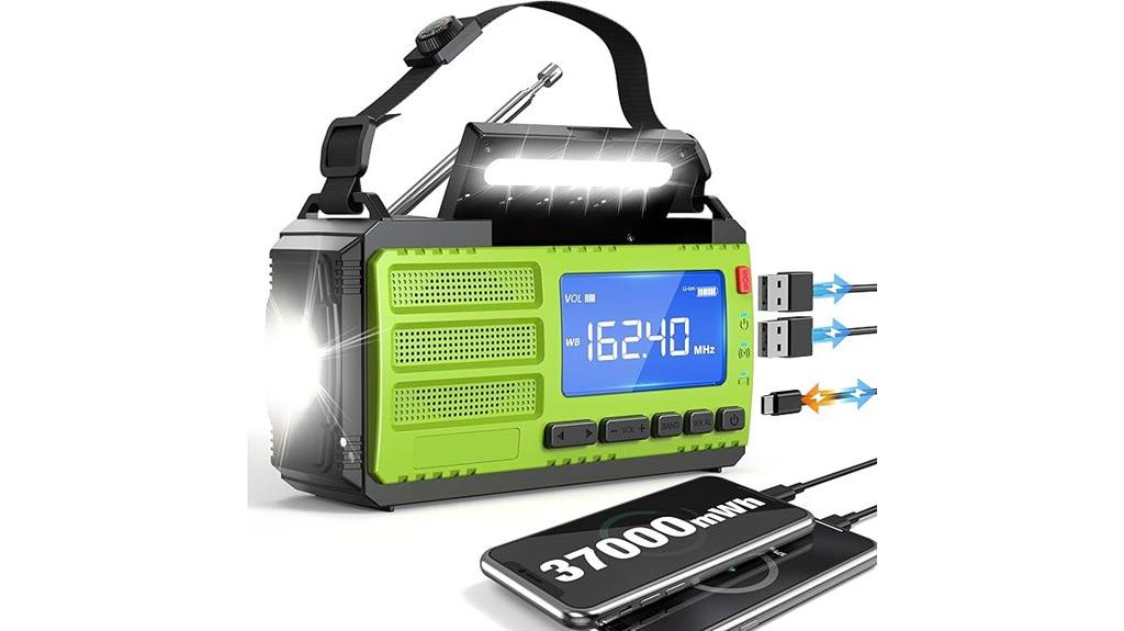 multi powered emergency radio
