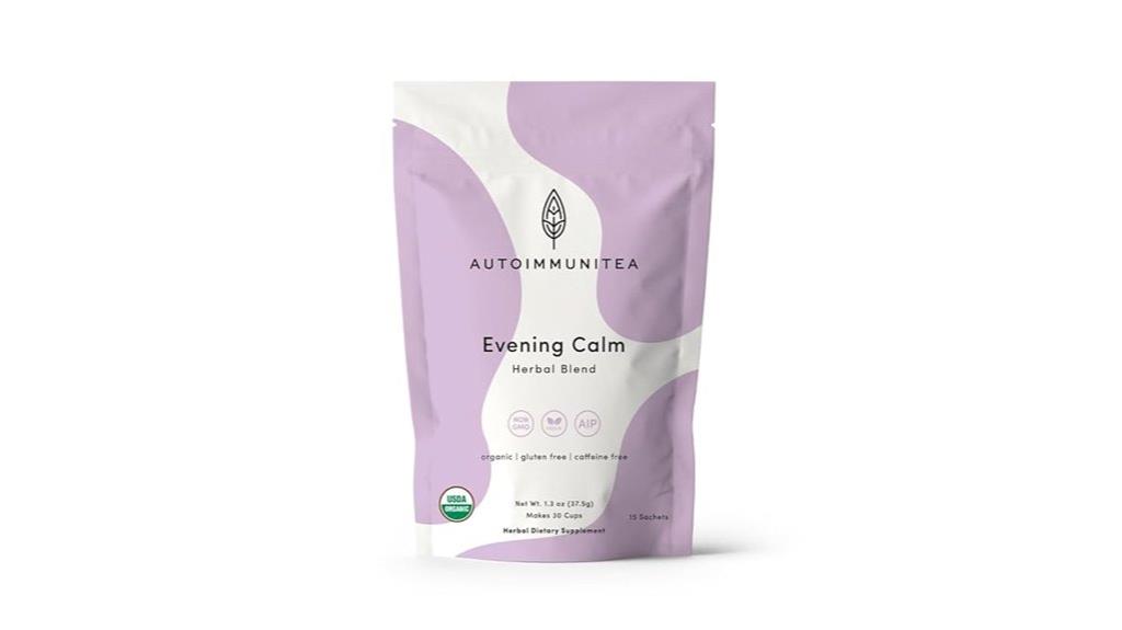 organic calming tea for stress