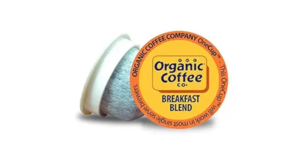 organic compostable coffee pods