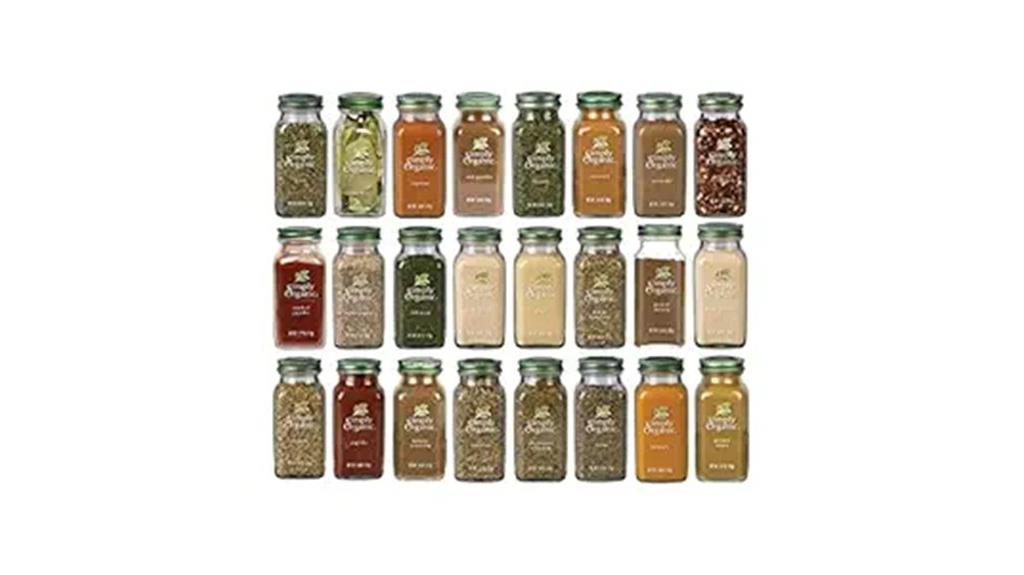 organic herbs and spices