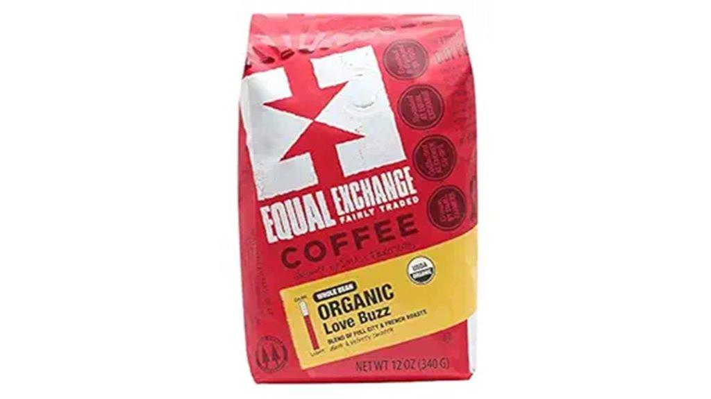 organic love buzz coffee