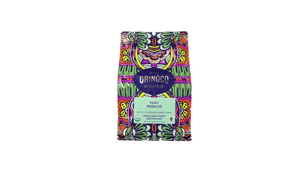 organic peruvian coffee bag