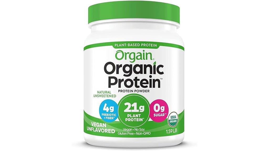 organic vegan protein powder