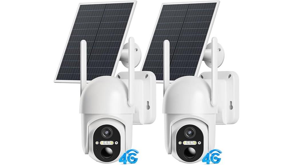 outdoor solar lte cameras
