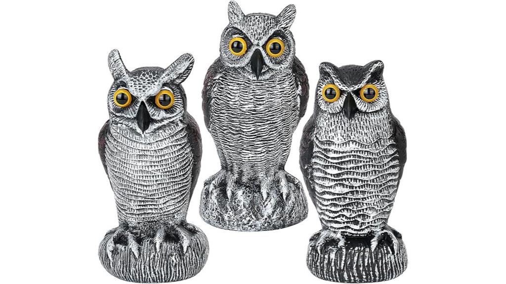 owl bird deterrent pack