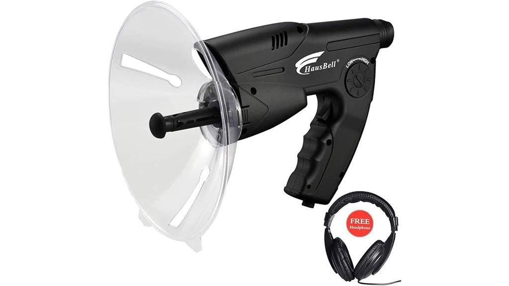 parabolic listening device