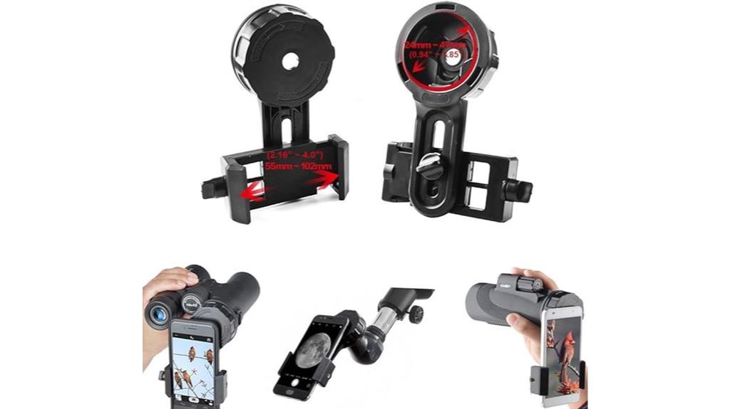 phone camera digiscoping adapter