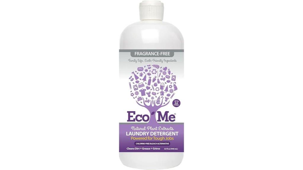 plant based eco laundry detergent