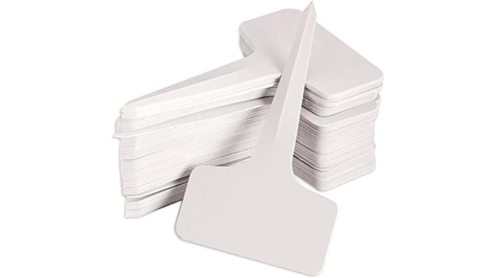 plastic garden plant labels