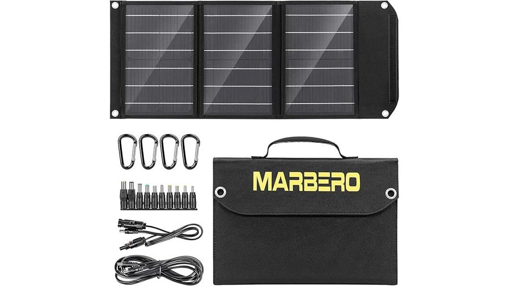 portable 30w foldable solar