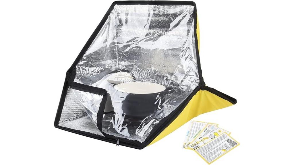 portable camping solar oven