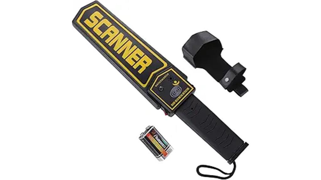 portable security metal detector