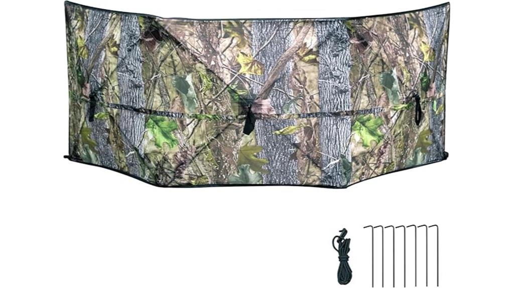 portable silent turkey blind