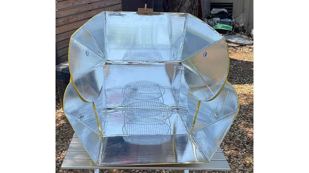 portable solar cooking device