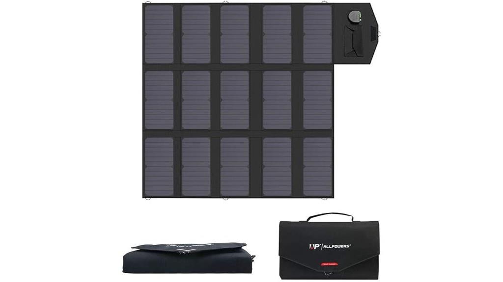 portable solar panel charger