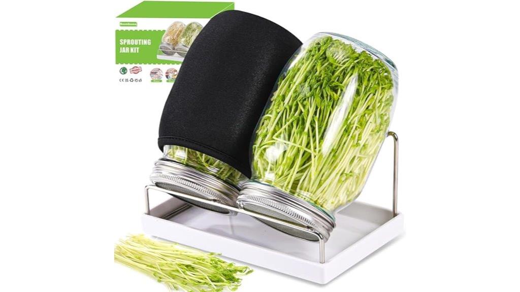 premium sprouting jar kit