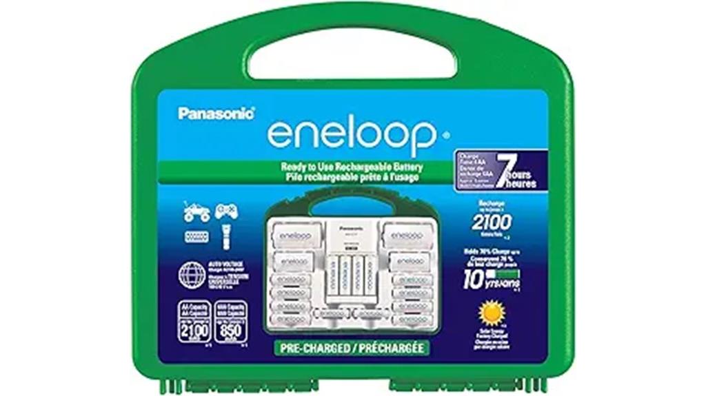 rechargeable eneloop battery set