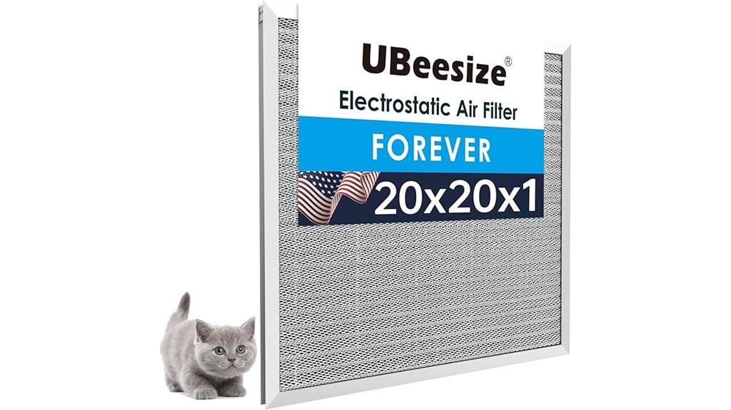 reusable 20x20x1 air filter