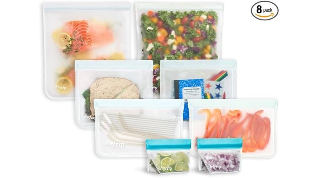 reusable food storage bags
