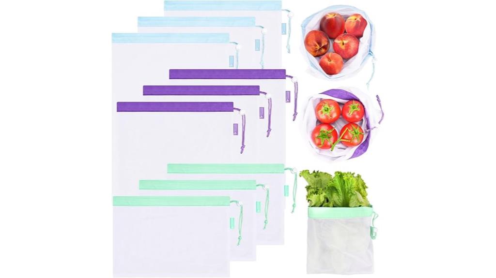 reusable mesh produce bags