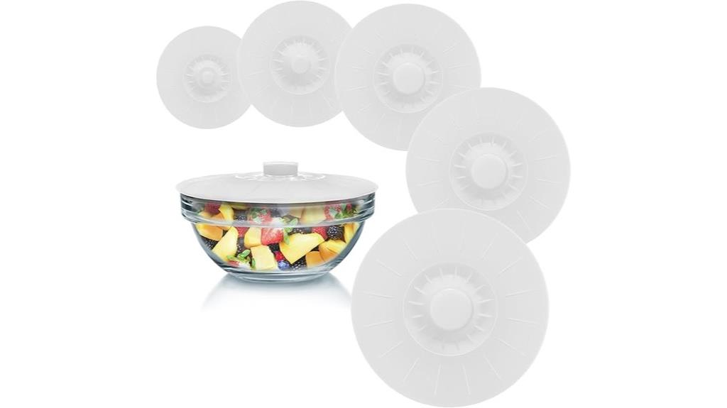 reusable silicone bowl covers