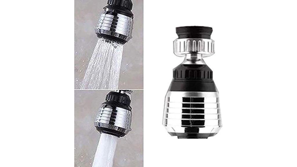 rotating water saving nozzle