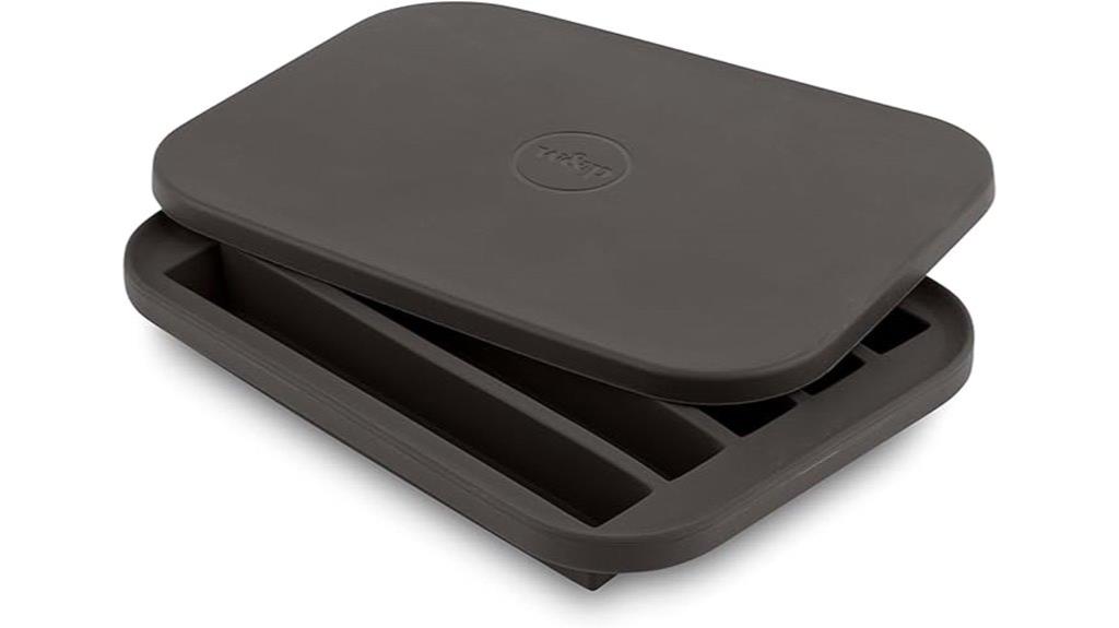 silicone ice tray lid