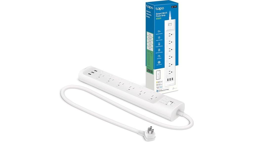 six outlet wi fi power strip