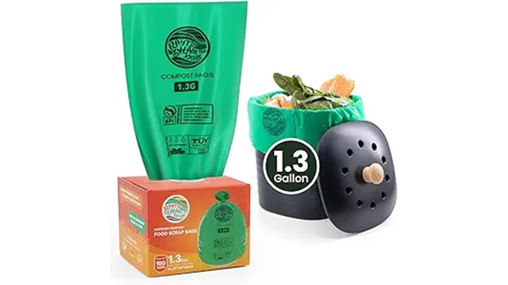 small compostable trash bags