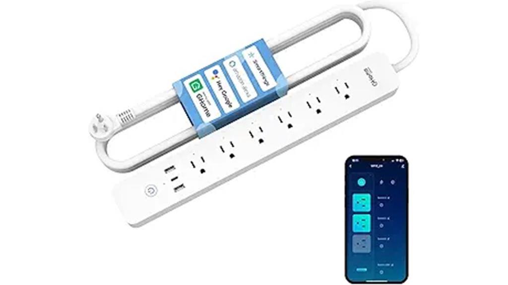 smart power strip with usb