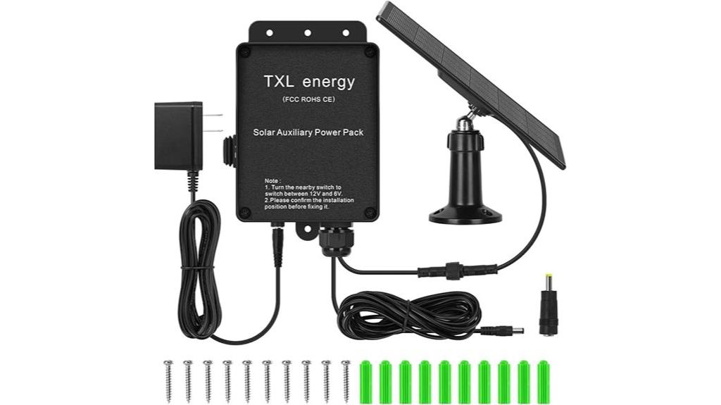 solar powered trail camera case