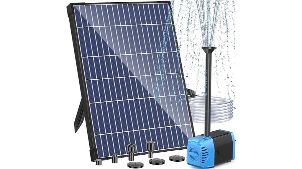 solar powered water shortage protection