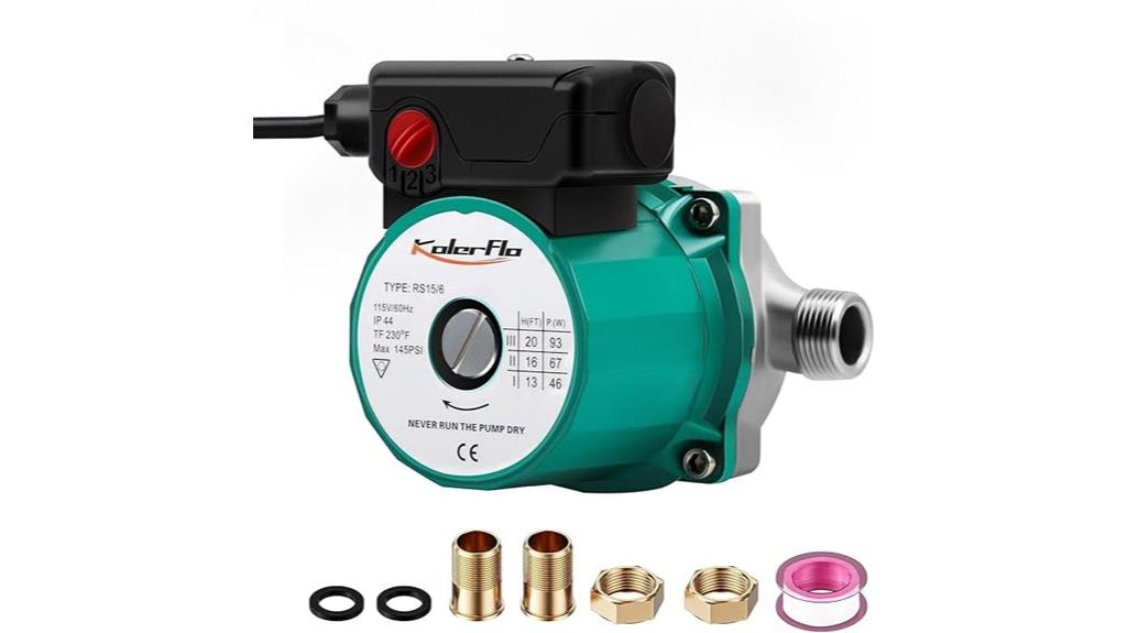 stainless steel hot water pump