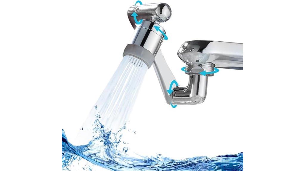 swivel faucet water extender
