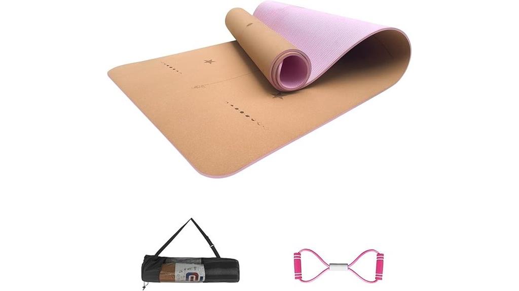 thick cork yoga mat