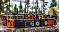 top hand crank emergency radios