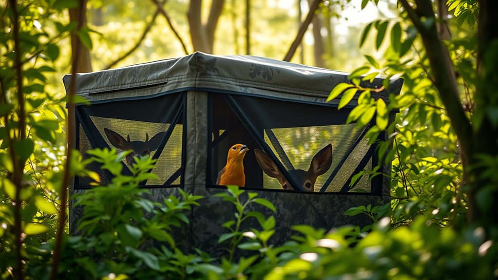 top portable wildlife observation blinds