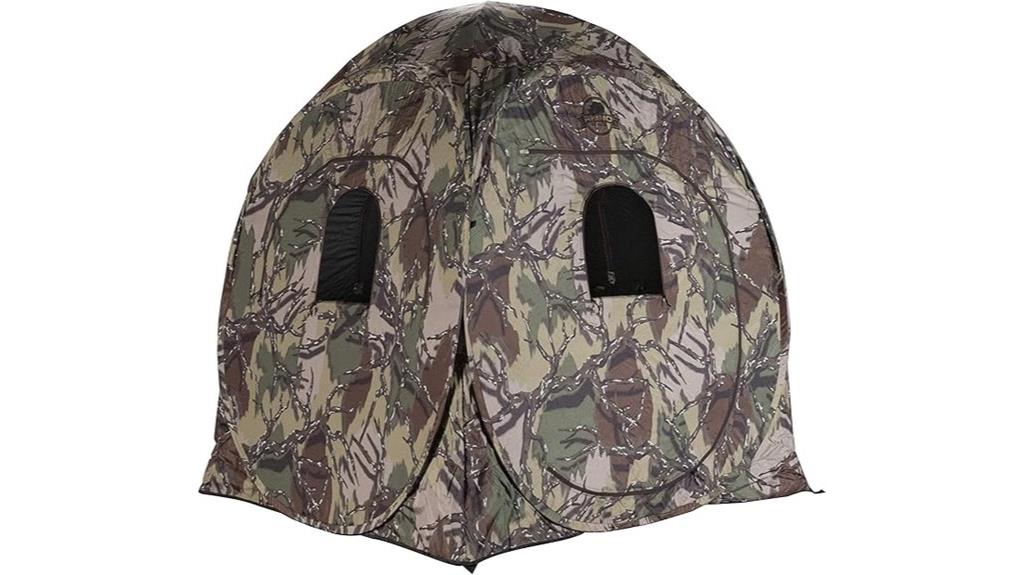 two person hunting blind