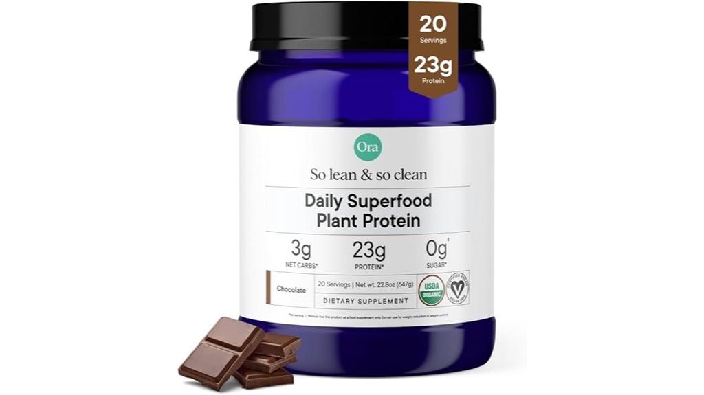 vegan chocolate protein powder