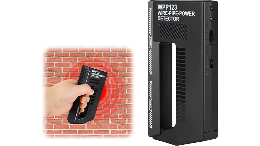 wall scanner with alarm