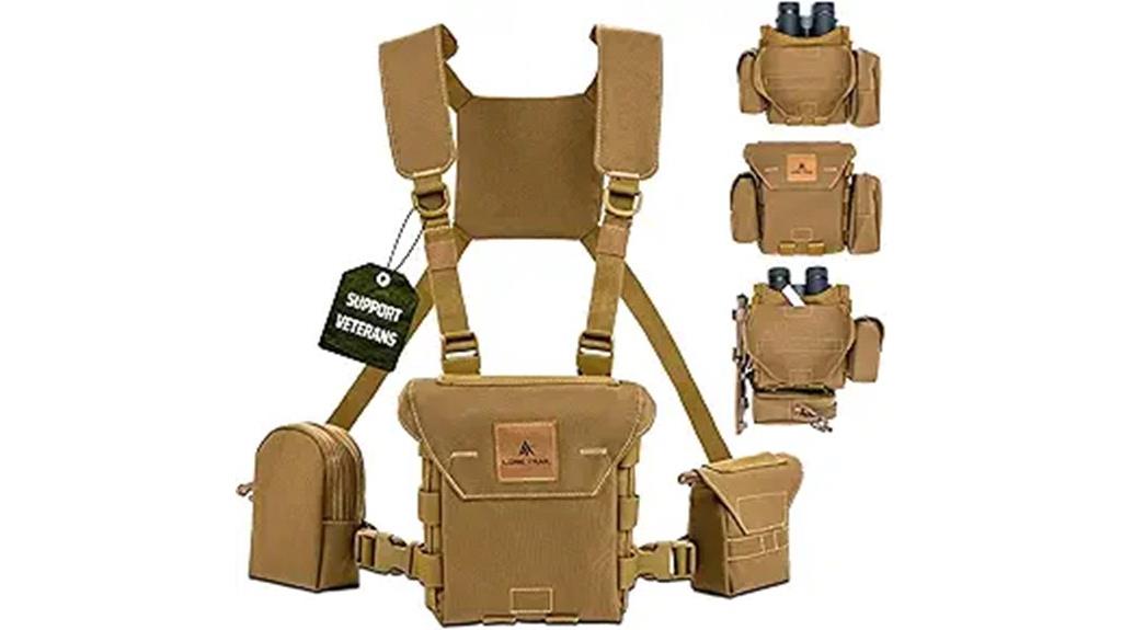 waterproof binocular chest harness