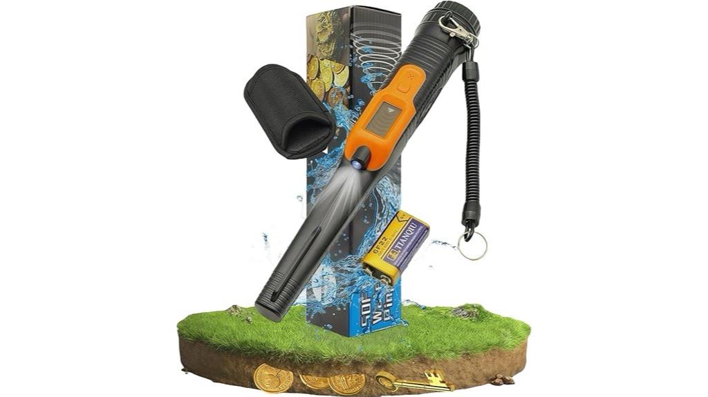 waterproof lcd pinpointer detector