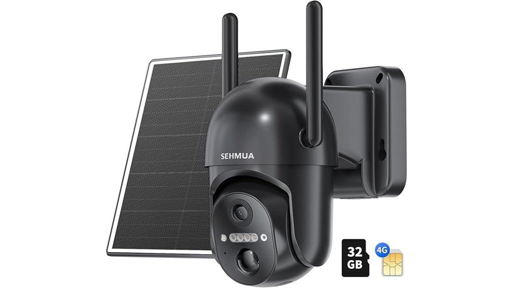 wireless solar security camera