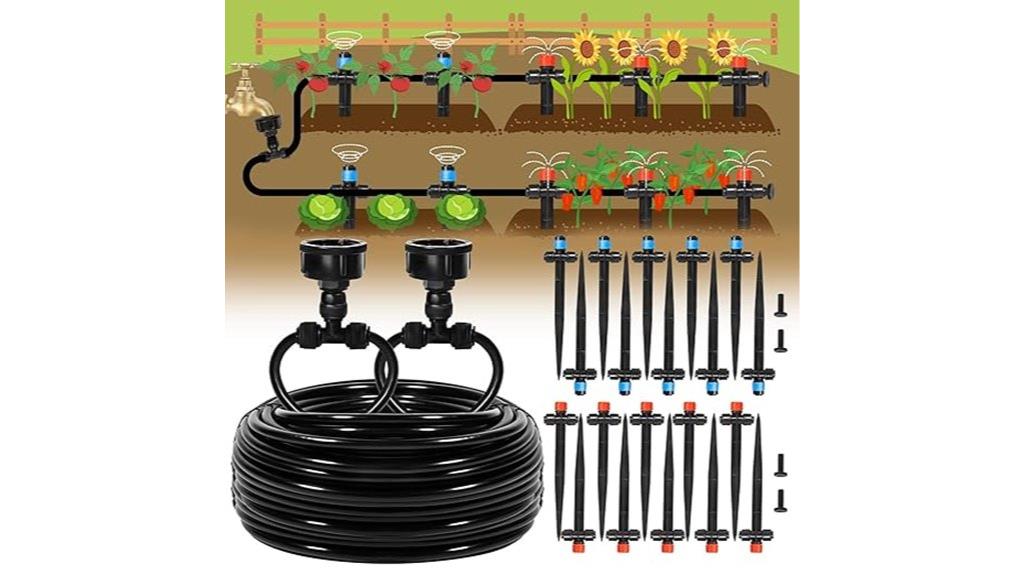 110 foot drip irrigation kit