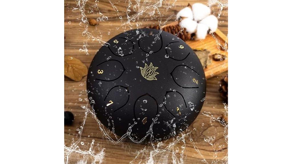 8 note steel tongue drum