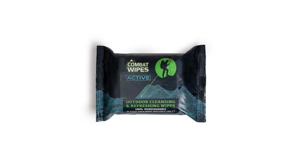 active outdoor wipe pack