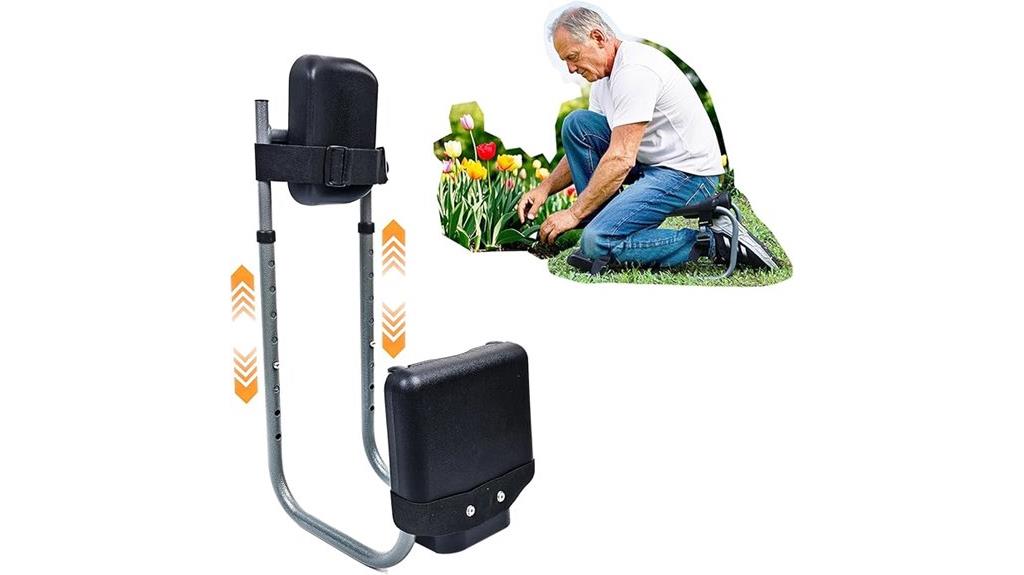 adjustable garden kneeler seat