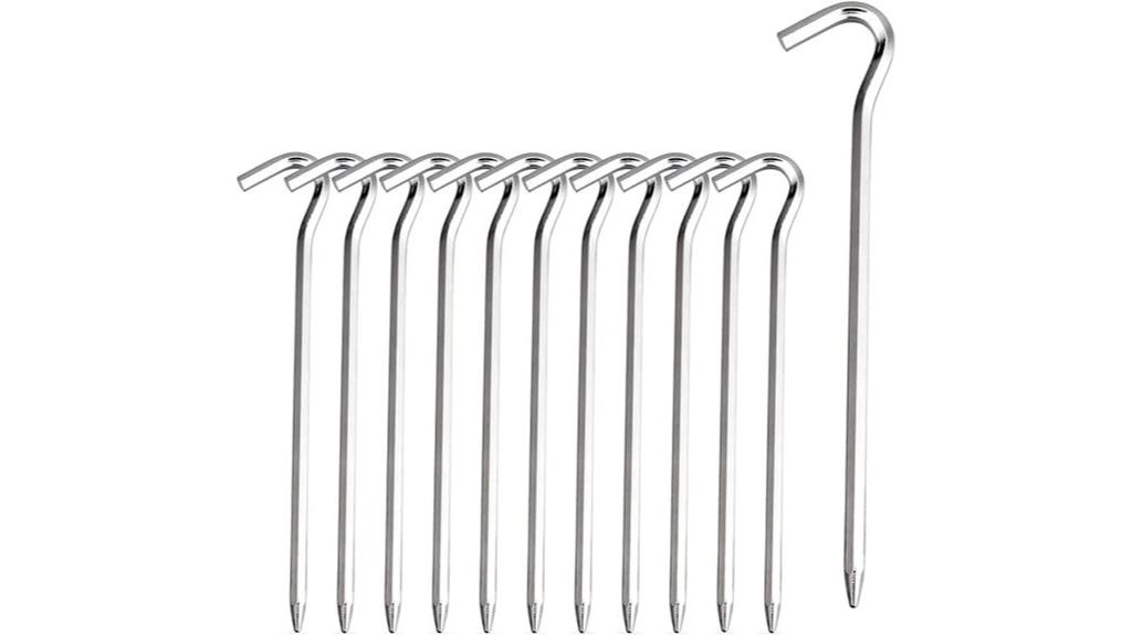 aluminium tent pegs