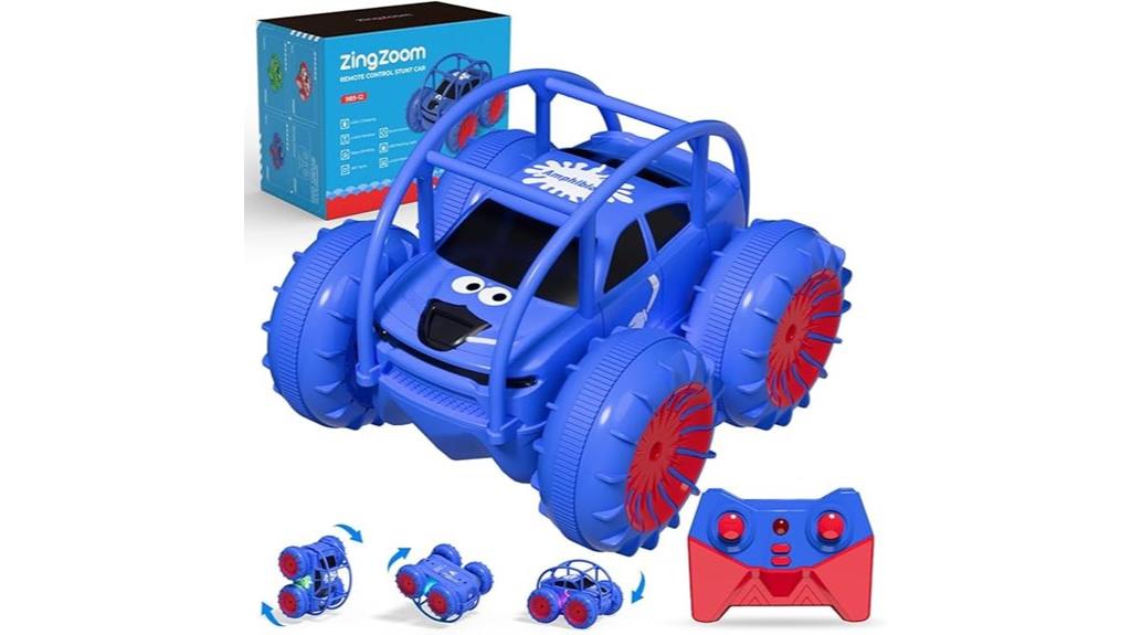 amphibious rc stunt car